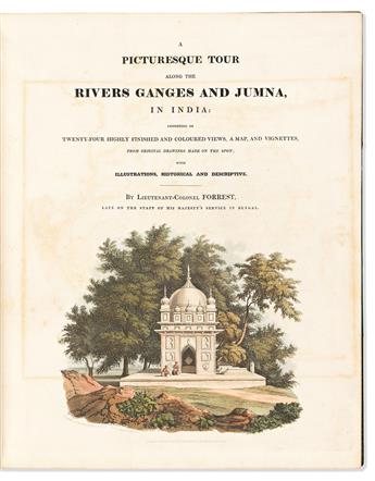 Forrest, Charles Ramus (1786-1827) A Picturesque Tour Along the Rivers Ganges and Jumna in India.                                                